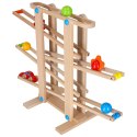 Tor kulkowy drewniany kulodrom montessori XXL