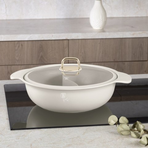 Płytki garnek typu Hot Pot 30cm BerlingerHaus BH- 8628 Sahara Collection
