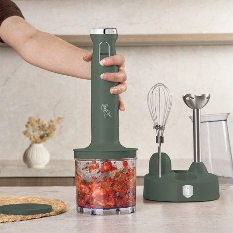 Blender ręczny 6w1 BerlingerHaus LP-BH-264 Matte Green
