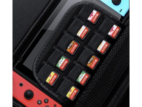 Etui do konsoli nintendo switch pojemny futerał ochronny walizka wzmocniony