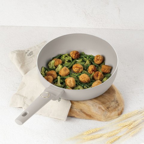 Patelnia Wok Flip  26 cm BerlingerHaus BH-8059  | Sahara Collection