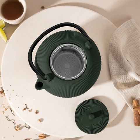 Zaparzacz żeliwny do herbaty BerlingerHaus BH-8942 Matte Green Collection
