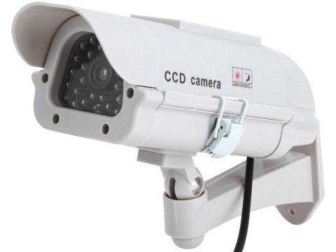 Atrapa kamery solarna migająca dioda led kamera