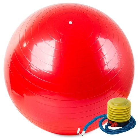 Piłka gimnastyczna + pompka 65cm rehabilitacyjna