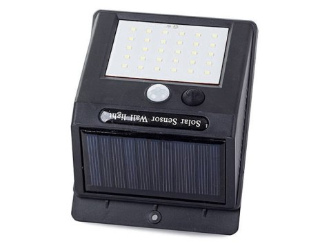 Lampa solarna 30 led smd czujnik ruchu zmierzchu