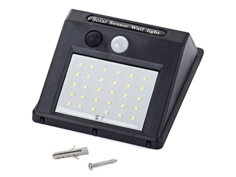 Lampa solarna 30 led smd czujnik ruchu zmierzchu