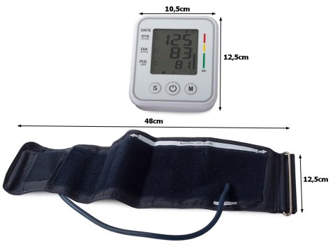 Ciśnieniomierz naramienny elektroniczny etui lcd