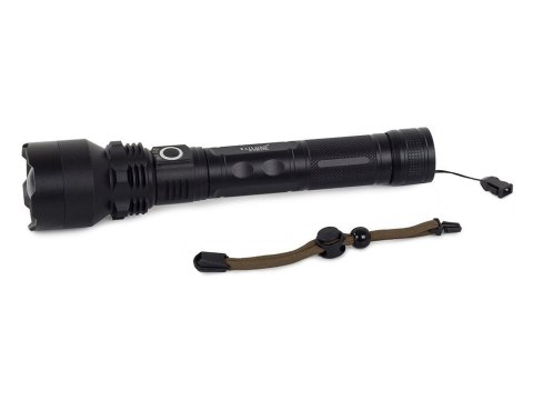 Latarka bailong taktyczna mocna led xhp50 zoom usb