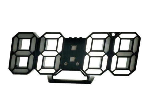 Zegar budzik led elektroniczny termometr z alarmem