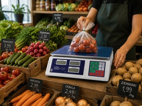 Waga sklepowa elektroniczna kalkulacyjna 40kg pl
