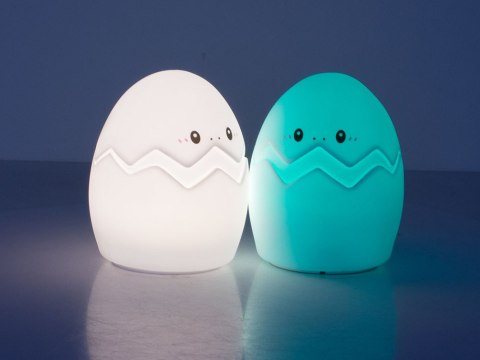 Lampka nocna dla dzieci led jajko rgb dotyk usb