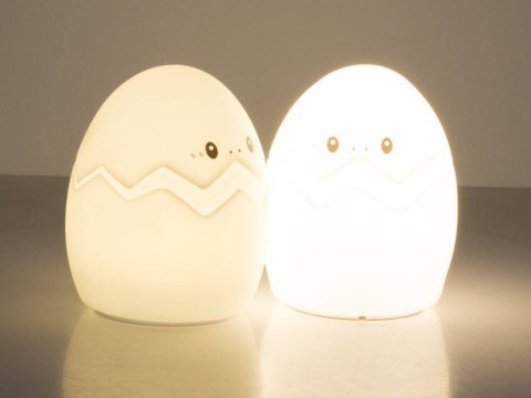 Lampka nocna dla dzieci led rgb jajko dotyk