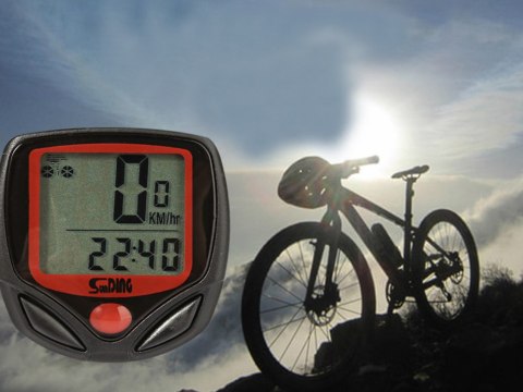 Licznik rowerowy wodoodporny komputer 14 funkcji