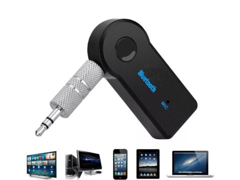 Odbiornik dźwięku adapter bluetooth aux minijack