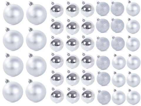 Bombki choinkowe na choinkę 6/4/3 cm zestaw 100szt