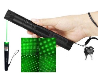Wskaźnik laserowy laser zielony punktowy mocny