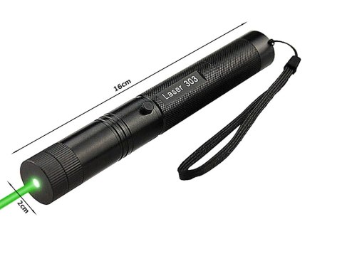 Wskaźnik laserowy laser zielony punktowy mocny