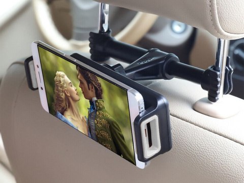 Uchwyt samochodowy na tablet telefon zagłówek