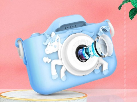 Aparat fotograficzny kamera dla dzieci jednorożec