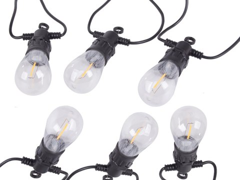 Girlanda ogrodowa łańcuch świetlny lampki 15 led