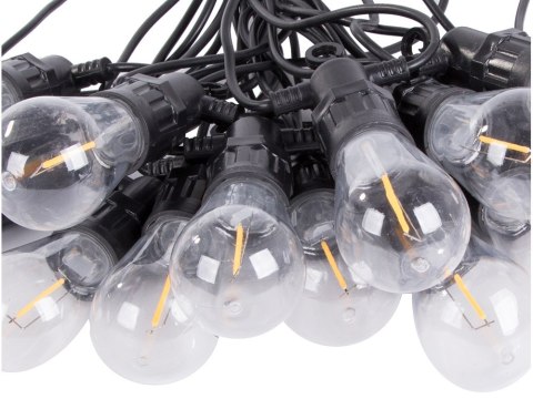 Girlanda ogrodowa łańcuch świetlny lampki 15 led