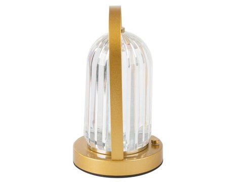 Lampka nocna stołowa kryształ led lampion dotykowa