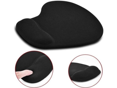 Podkładka pod mysz myszkę pod nadgarstek ergonomiczna żelowa memory