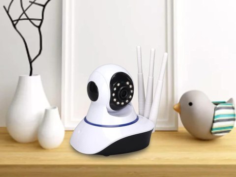 Kamera ip wifi niania elektroniczna obrotowa audio wewnętrzny czujnik ruchu