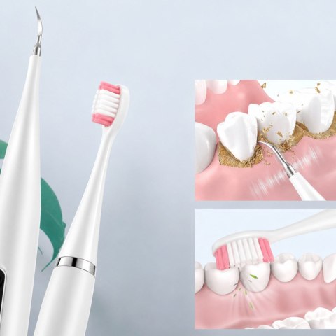 Skaler ultrwadźwiękowy dentystyczny do zębów usuwania kamienia szczoteczka