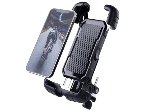 Anty-wstrząsowy uchwyt rowerowy na telefon do telefonu motor kierownicę
