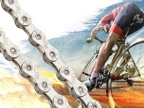 Łańcuch rowerowy do roweru 116 ogniw rozmiar 1/2x3/32 6/7/8 rzędów + spinka