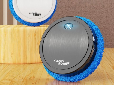 Robot sprzątający mopujący mop elektryczny automatyczny bezprzewodowy