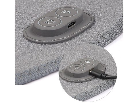 Opaska podgrzewająca na kolano masująca wibracyjna masaż grzejący 3 tryby