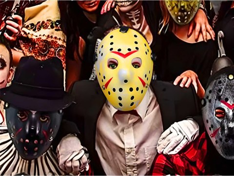 Maska na halloween jason piątek 13 friday hokeisty horror przebranie strój