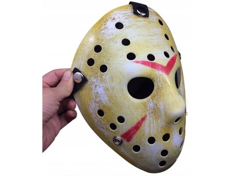 Maska na halloween jason piątek 13 friday hokeisty horror przebranie strój