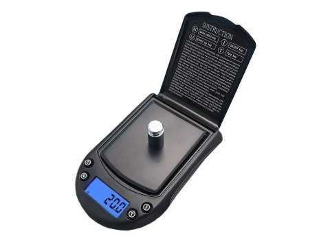 Waga kieszonkowa jubilerska 500g/0,1g precyzyjna gramowa elektroniczna