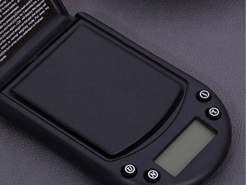 Waga kieszonkowa jubilerska 500g/0,1g precyzyjna gramowa elektroniczna