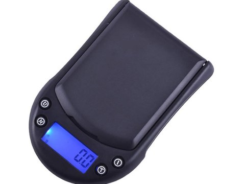 Waga kieszonkowa jubilerska 500g/0,1g precyzyjna gramowa elektroniczna