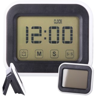 Zegar elektroniczny cyfrowy budzik lcd alarm wyświetlacz alarm stojący