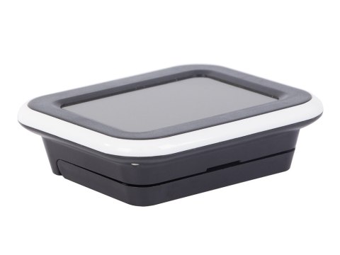 Zegar elektroniczny cyfrowy budzik lcd alarm wyświetlacz alarm stojący