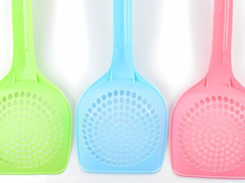 Łopatka do kuwety kota duża szpatułka do żwirku plastikowa wytrzymała