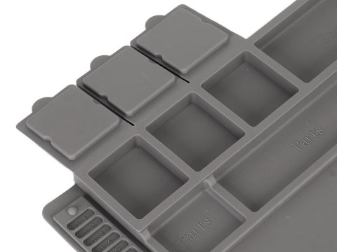 Mata silikonowa serwisowa lutowania organizer duża podkładka 30x45 magnes