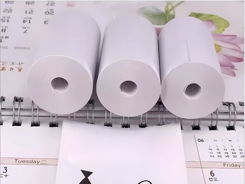 5szt papier termiczny wkład do mini drukarki termicznej drukuś 55mm 5 rolek