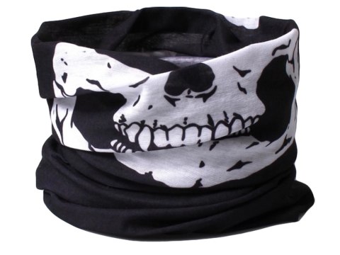 Komin kominiarka chusta na twarz bandama czaszka wielofunkcyjna tunel skull