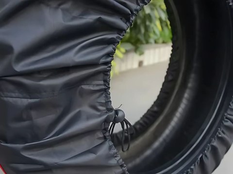 Pokrowce na opony koła felgi 13-17 cali zestaw 4szt wodoodporne z rączką