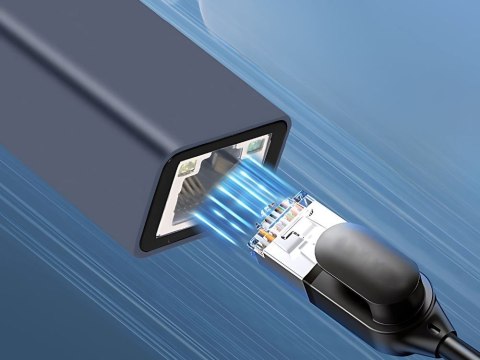 Przejściówka usb typ a ethernet adapter karta sieciowa lan rj45 100mb
