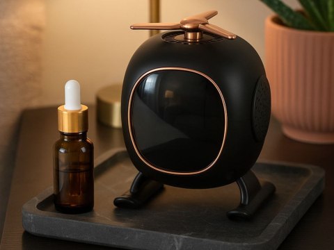 Głośnik bluetooth z aromaterapią budzik lampka nocna zapachowa led timer