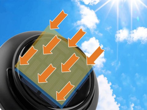 Lampa solarna kempingowa latarnia ogrodowa led usb czujnik ruchu zmierzchu