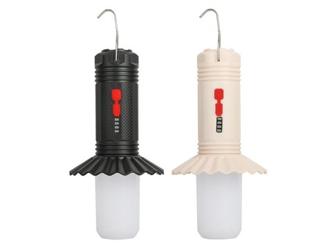 Lampa turystyczna latarka kempingowa wielofunkcyjna powerbank led namiot