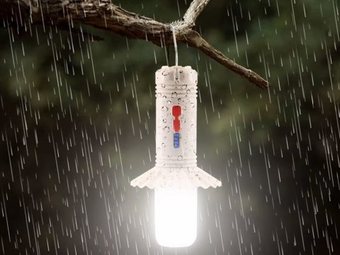 Lampa turystyczna latarka kempingowa wielofunkcyjna powerbank led namiot